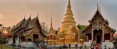 Historic temple in Chiang Mai Old City