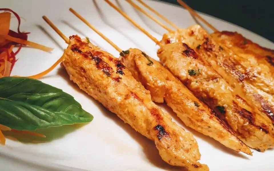 satay skewers